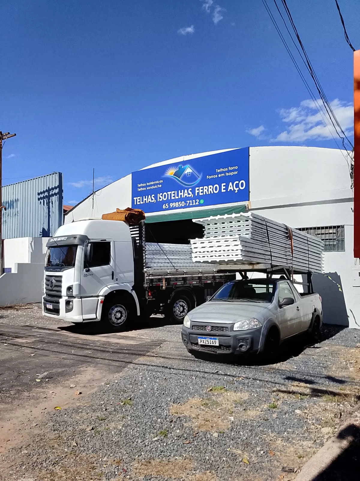 Sede da Telhaço Isotelhas em Cuiabá